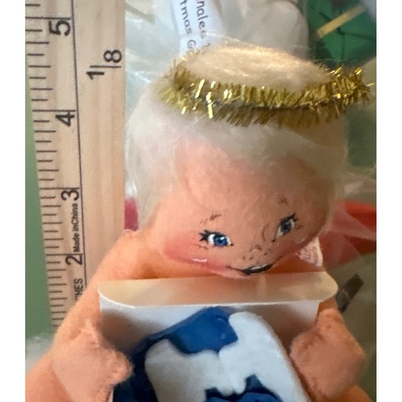 VTG‎ Annalee 7" Angel's First Wings Doll 1999 with Halo Cloud Base - Picture 7 of 7